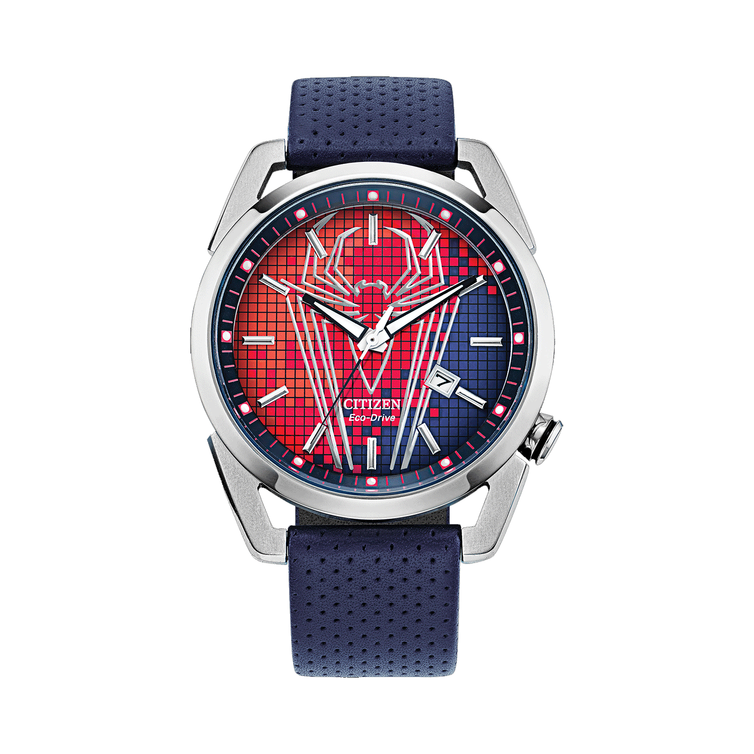Citizen MARVEL SPIDER MAN WATCH AW1680 03W Watch Glasses Station