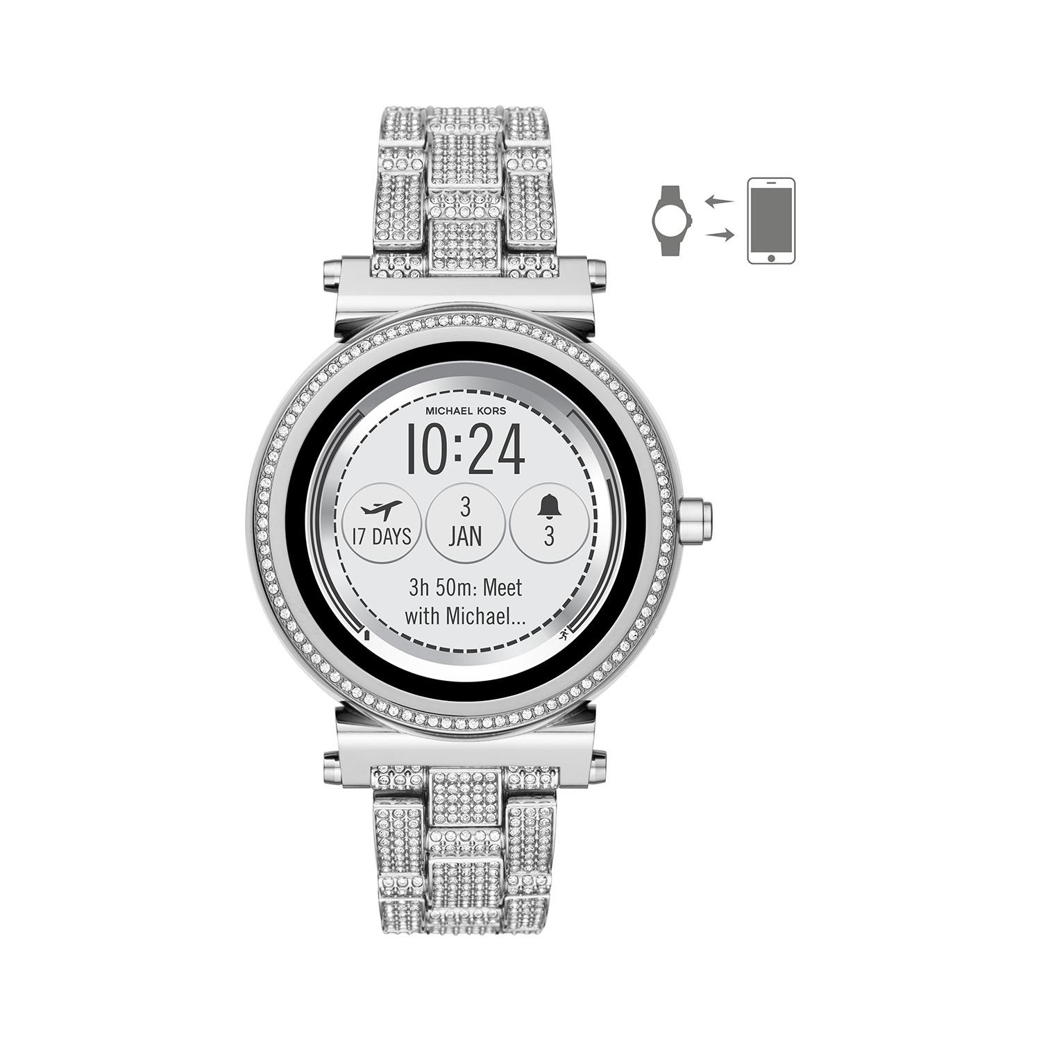 Michael Kors Sofie Display Smartwatch MKT5024 Watch Glasses Station