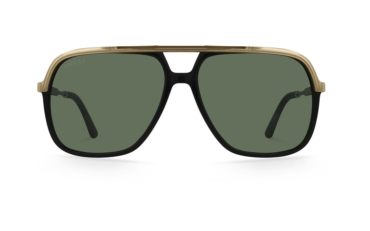 Gucci gg0200s black gold 001 2025