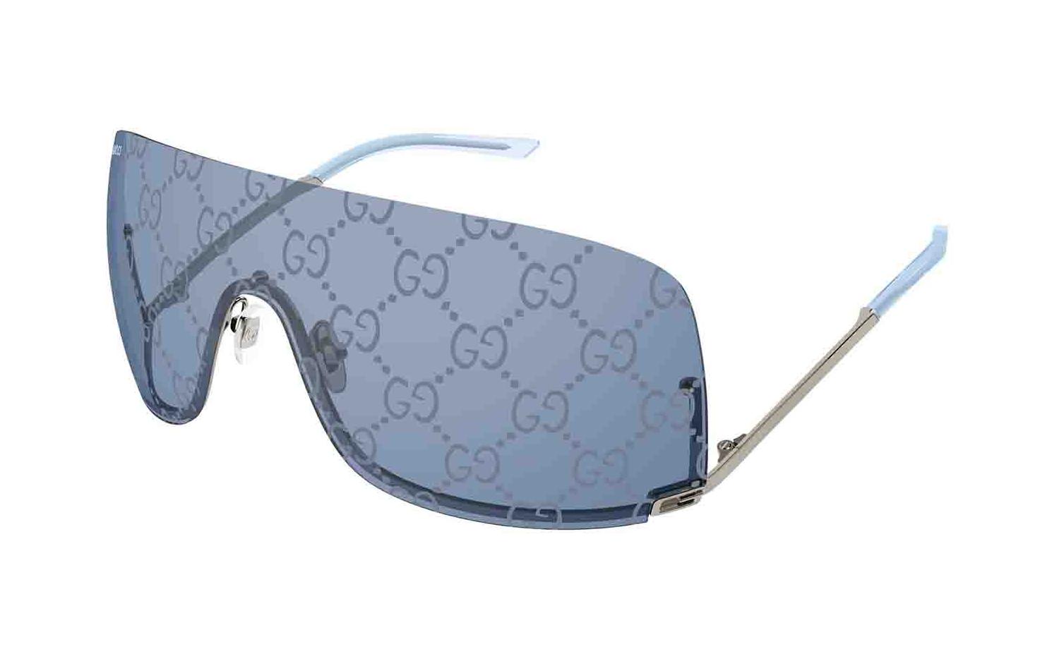 Gucci sunglasses blue lens best sale