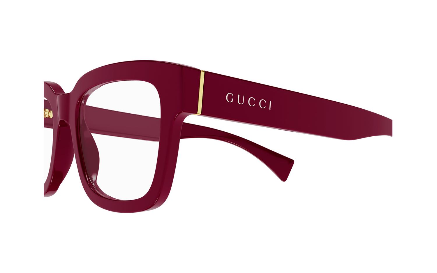 Gucci burgundy eyeglasses online