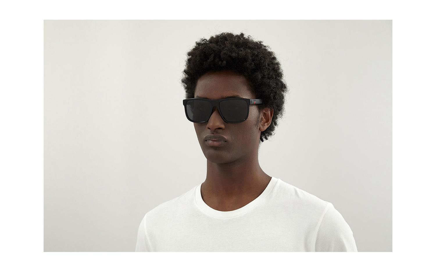 Gucci GG0010S 001 58 Prescription Sunglasses Glasses Station