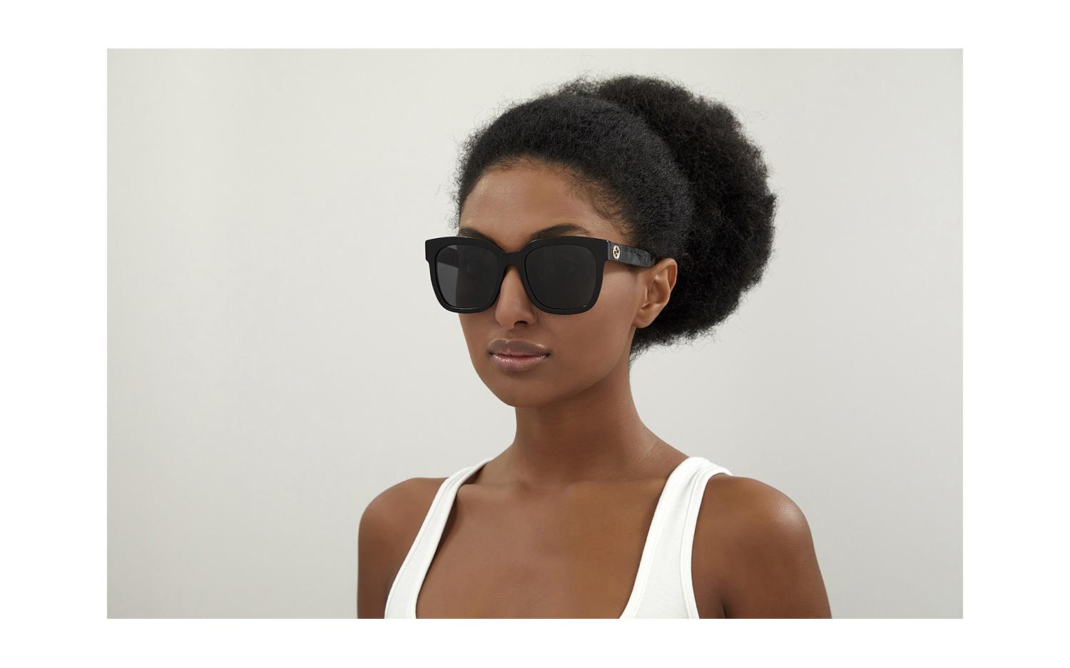 Gucci GG0034SN 002 54 Prescription Sunglasses Glasses Station