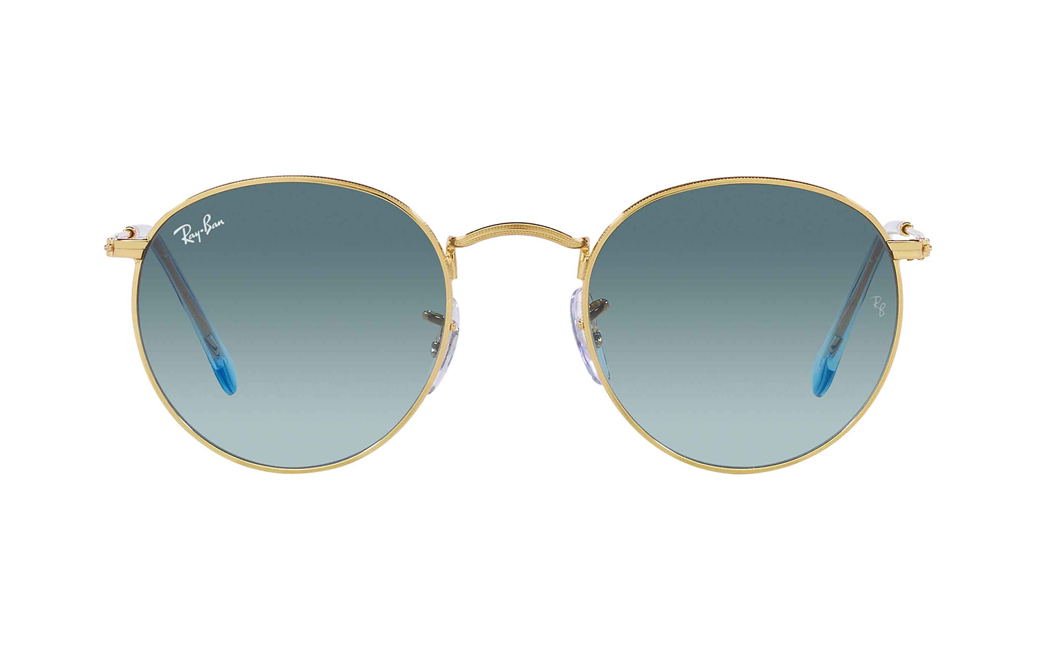 Ray Ban Round Metal RB3447 001 3M 53 Sunglasses Glasses Station