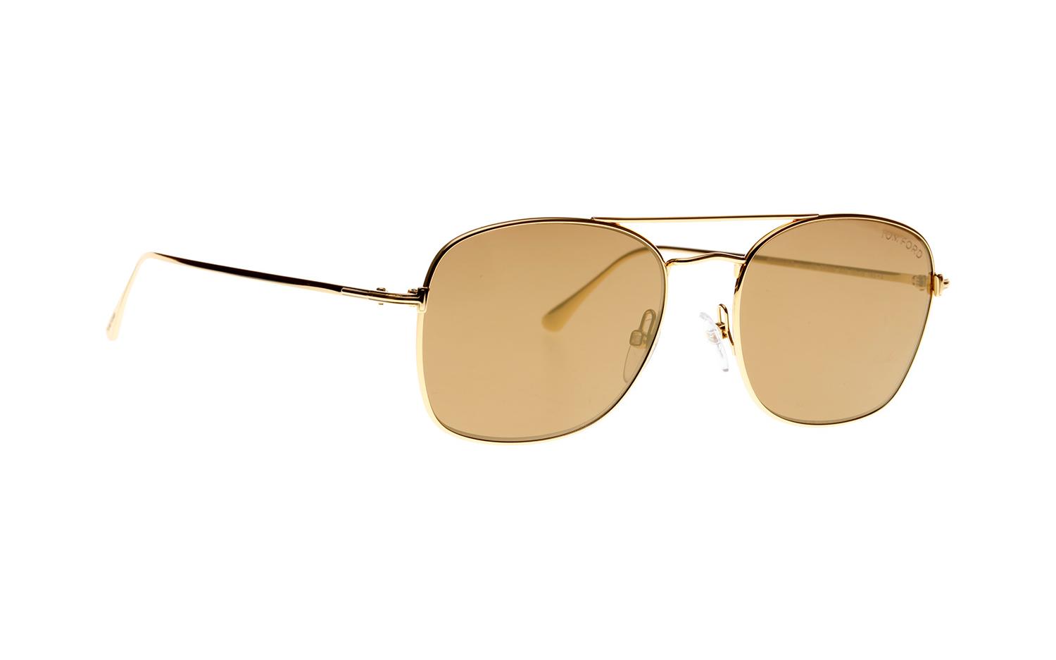 Tom Ford Luca 02 FT0650 S 30G 55 Sunglasses Glasses Station
